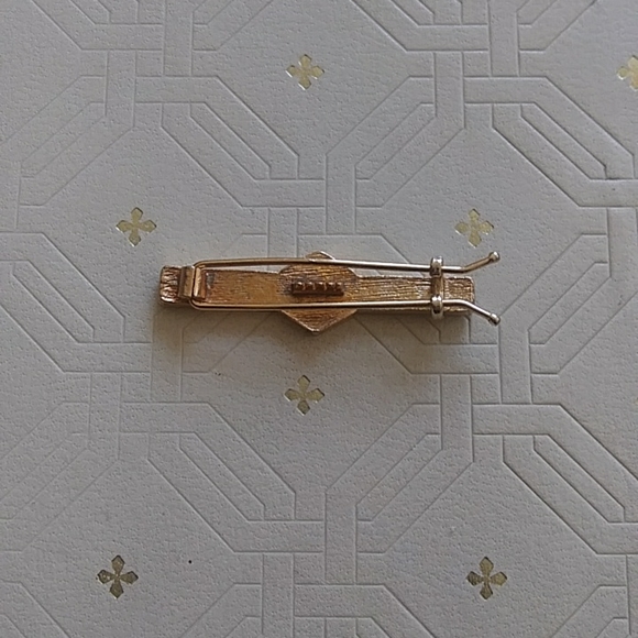 Vintage retro barrette boho art deco hair pin - Picture 3 of 3